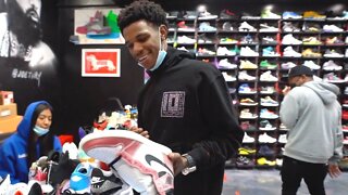 A Boogie Wit Da Hoodie Goes Shopping For Sneakers At CoolKicks