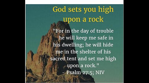 The (( ROCK )) "UPON THIS (( ROCK )) I Will Build MY CHURCH" Could YOU LEAVE and not be On The ROCK?