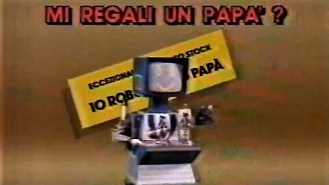 Spot - Concorso STOCK 84 "10 ROBOT per 10 PAPÀ" - 1985