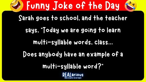 Daily Joke of the Day - Funny Short Joke