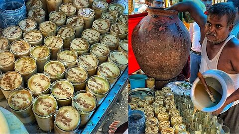 Desi Protein Shake of India😱😱 बिहार में लालू यादव से भी ज़्यादा famous है ये सत्तू😳😳Indian Streetfood