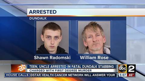 Teen, uncle arrested in fatal stabbing death outside Dundalk theater
