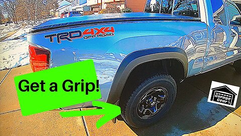 General Grabber Arctic Snow Tires on a 2019 Toyota Tacoma TRD Off Road Access Cab Pickup Truck