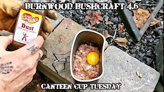 BURNWOOD BUSHCRAFT 4.6 - Canteen Cup Tuesday - Corned Beef Hash and Eggs