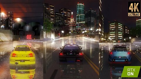 Need for Speed Underground Remastered - Path Tracing Reflections - Ultra Graphics Mods