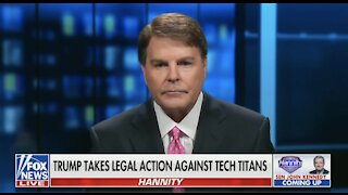 Trump Takes Legal Action Against Tech Titans