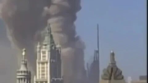 9/11 - The "Spire" of the North Tower 1