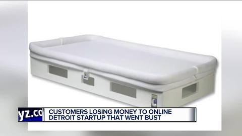 Customers losing money to online Detroit startup that went bust