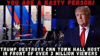 Trump DESTROYS CNN Town Hall Host in Front of Over 3 MILLIONS Viewers! Pulls out RECEIPTS!
