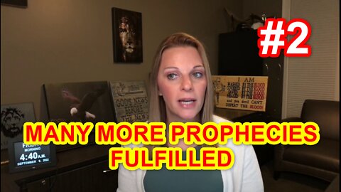 JULIE GREEN: MANY MORE PROPHECIES FULFILLED AND ARE BEING FULFILLED #2
