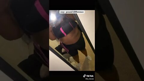 WEIGHT LOSS - BODY TRANSFORMATION + MOTIVATION + WEIGHT LOSS TRANSFORMATION TIKTOK + GLOW UP #shorts