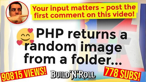 🥰 PHP returns a random image from a folder...