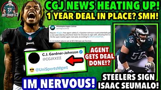 BOOM! CGJ TWEETS AT AGENT! DEAL IS DONE! 1 YEAR DEAL IN PLACE WITH EAGLES? SEUMALO SIGNS 3 YEAR DEAL