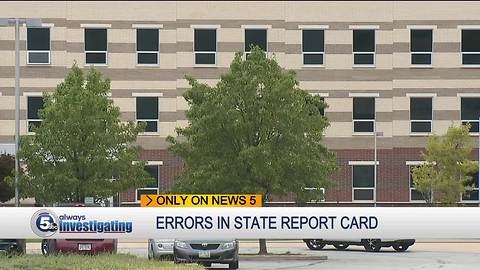 Errors, inaccuracies revealed in state's school report card