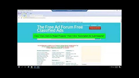 Tutorial for TheFreeAdForumProSubmietter 3 4 Post Ads Automatically