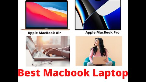 Apple MacBook Air Laptop & Apple MacBook Pro Laptop.