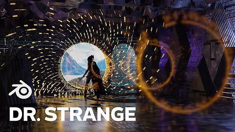 Blender 3D: Dr. Strange Inspired Fan-Art