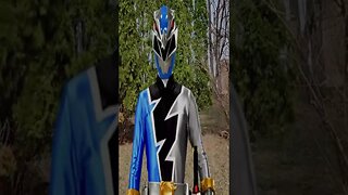 Blue Dino Fury Ranger Fan Morph- Power Rangers Dino Fury Season 2 #powerrangersdinofury