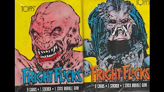 Fright Flicks Trading Cards (1988, Topps) -- What's Inside