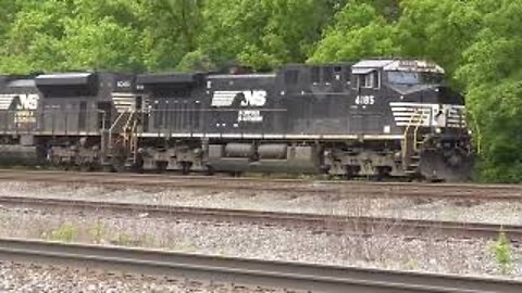 Norfolk Southern 20T Intermodal Train from Berea, Ohio May 28, 2022