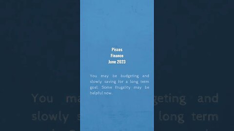 Pisces Finance June 2023 #tarotreading #tarotscope #tarot #pisces #financereading