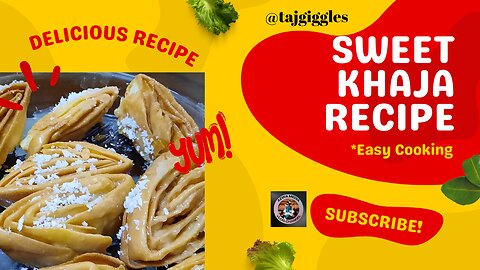 Khaja Recipe | Crispy Khaja Sweet Recipe | Chirote Recipe | Odisha | Bengali Sweet Recipe