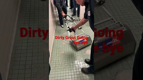 FIU techs learning how to get grout cleaned