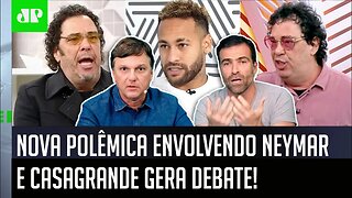 Neymar CURTE POST com DEBOCHE à DEPENDÊNCIA QUÍMICA de Casagrande e gera ÓTIMO DEBATE!