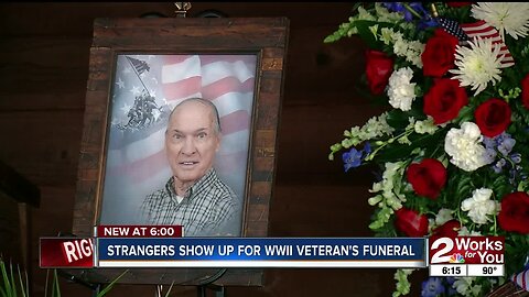 Strangers Show Up for WWII Veteran's Funeral