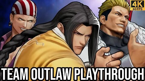 THE KING OF FIGHTERS XV: Team Outlaw Playthrough (PS5) (4K/60FPS) - No Commentary