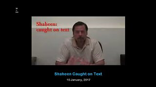 Shaheen Caught on Text