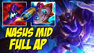 NASUS FULL AP NO MID VS CAITLYN DE SMITE? O QUE ACONTECEU NESSE JOGO?