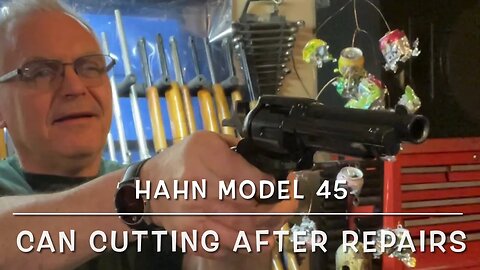 Hahn model 45 BB co2 revolver. Can cutting after minor repairs