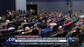 Information session held for those affected by flash floods