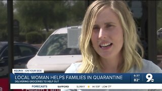 Tucson woman helps clients stuck in quarantine