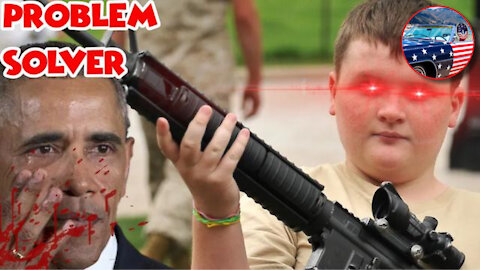 LOLS! 14 Year Old Blows Criminal Commies Face Off During Robbery!