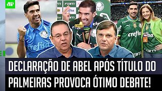 "EU NÃO SEI se o Abel Ferreira SABE, mas..." Declaração após TÍTULO do Palmeiras PROVOCA DEBATE!