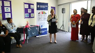 SOUTH AFRICA - Cape Town - Bellville Trans Women Health Care Centre launched (Video) (3G5)