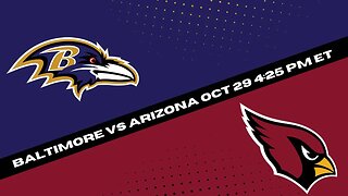 Baltimore Ravens vs Arizona Cardinals Prediction and Picks - NFL Picks Week 8