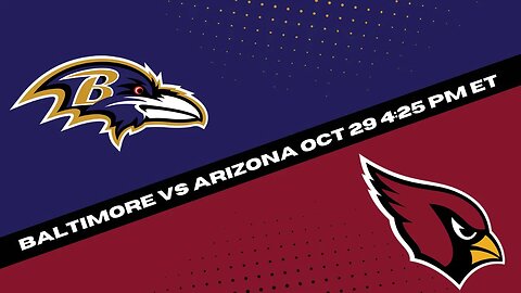 Baltimore Ravens vs Arizona Cardinals Prediction and Picks - NFL Picks Week 8