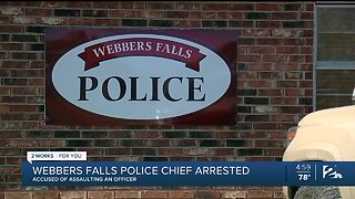 Webbers Falls Police Chief arrest