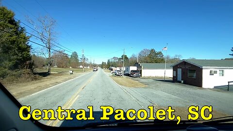 I'm visiting every town in SC - Central Pacolet, South Carolina