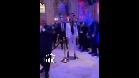 NEW - Trump and Melania greet and host Viktor Orban at Mar-A-Lago dinner reception. Orban, will not
