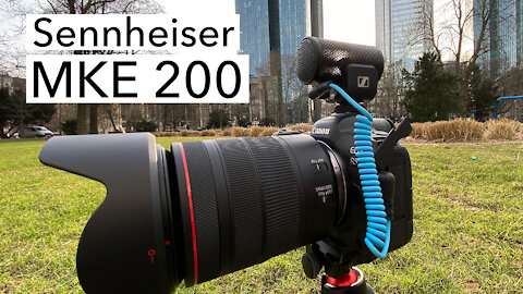 Sennheiser MKE 200 Mikrofon | alles dabei | ideal für VLOGS, Travel und Interviews [4K]