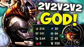 I'm PLAYING URF with MASTER YI in 2v2v2v2!! League Of Legends Gameplay