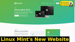 Linux Mint Has a New Website