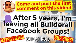 🐙 After 5 years, I'm leaving all Builderall Facebook Groups!