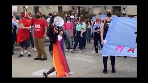 Leftist Protesters Get Triggered by Matt Walsh, Go Wild and Even Eat the Bible