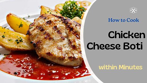 Chicken Cheese Boti || Chicken Cheese Boti Kabab Recipe - Restaurant Style Chicken Cheese Kabab