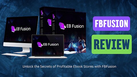 Unlock the Secrets of Profitable Ebook Stores with FBFusion "Demo Video"